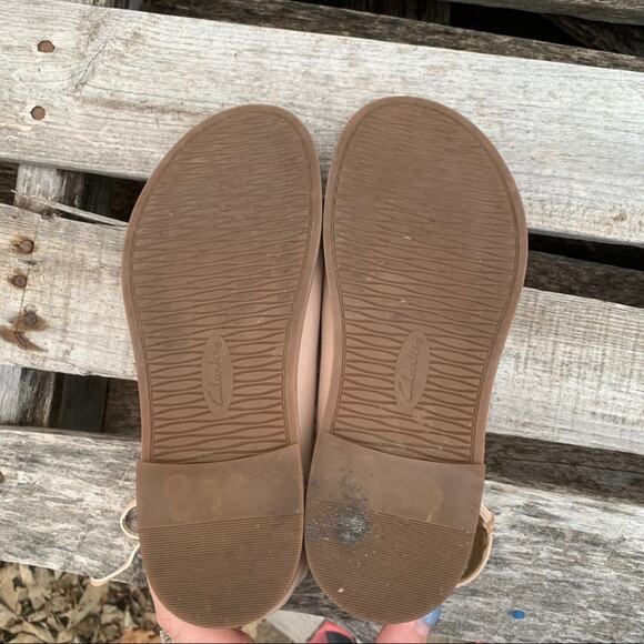 Clarks Corsio Dallas pink lace up gladiator sandal 6.5 - Picture 6 of 6